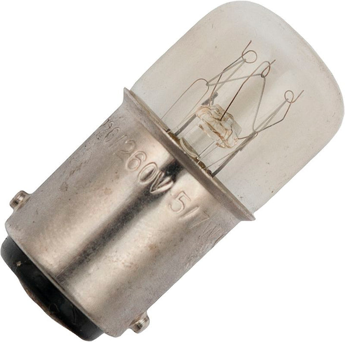 Schiefer Ba15d T16x35mm 260V 19mA 5W CC-5A 2000h Clear 2500K Dimmable - 153582200