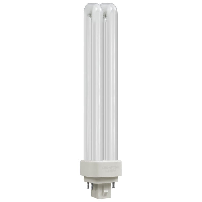 Crompton LDE26CW LED CFL Double Turn DE Type - 9W - 4000K - G24Q