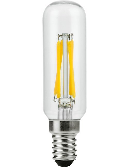 SPL LED E14 Filament Tube T25x95mm 230V 350Lm 4W 2700K 927 360° AC Clear Dimmable 2700K Dimmable - LX023890407