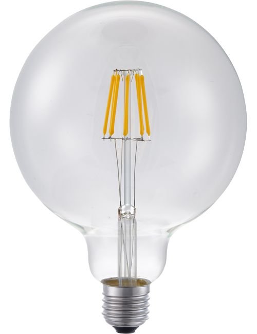 SPL LED E27 Filament Globe G125x180mm 230V 400Lm 55W 2200K 922 360° AC Clear Dimmable 2200K Dimmable - LF023825609