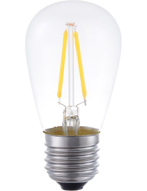 SPL LED E27 Filament S-Shape S45x80mm 230V 140Lm 15W 2500K 925 360° AC Clear Dimmable 2500K Dimmable - LF023801502