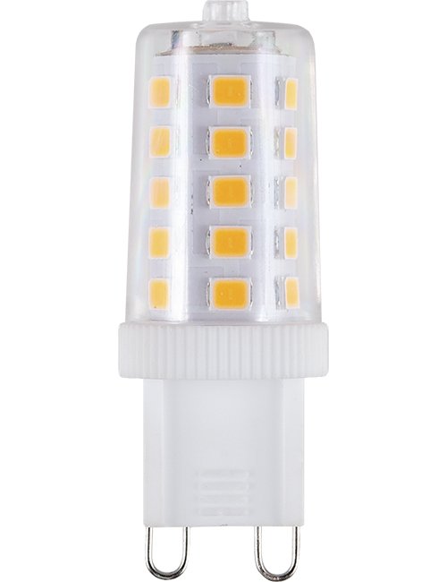 SPL LED G9 T17x50mm 230V 260Lm 3W 2700K 827 360° AC Clear Dimmable 2700K Dimmable - L022171827-1