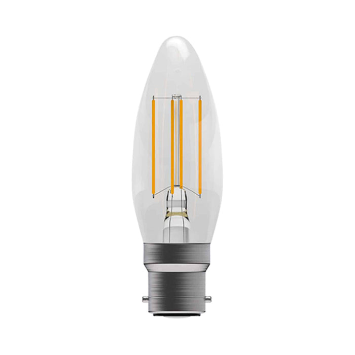 Bell 05305 Dimmable 4W  BC Bayonet Cap B22 LED Warm 2700K
  470lm Clear Light Bulb